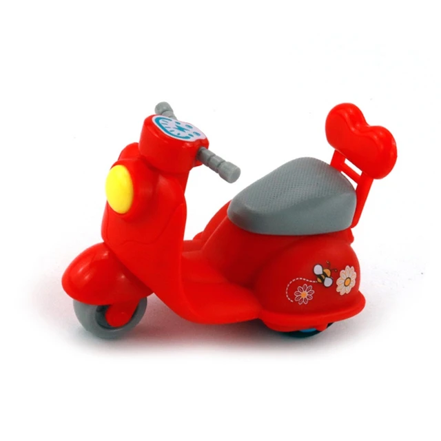 Red Plastic RK-829 Crash Car Toy, For Personal
