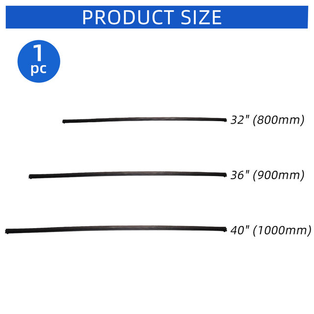 Gomme Tergicristallo Universali - 6 Pezzi Da 800mm, Ricariche Tagliabili Per Auto, Furgoni E Camion - Foto 9