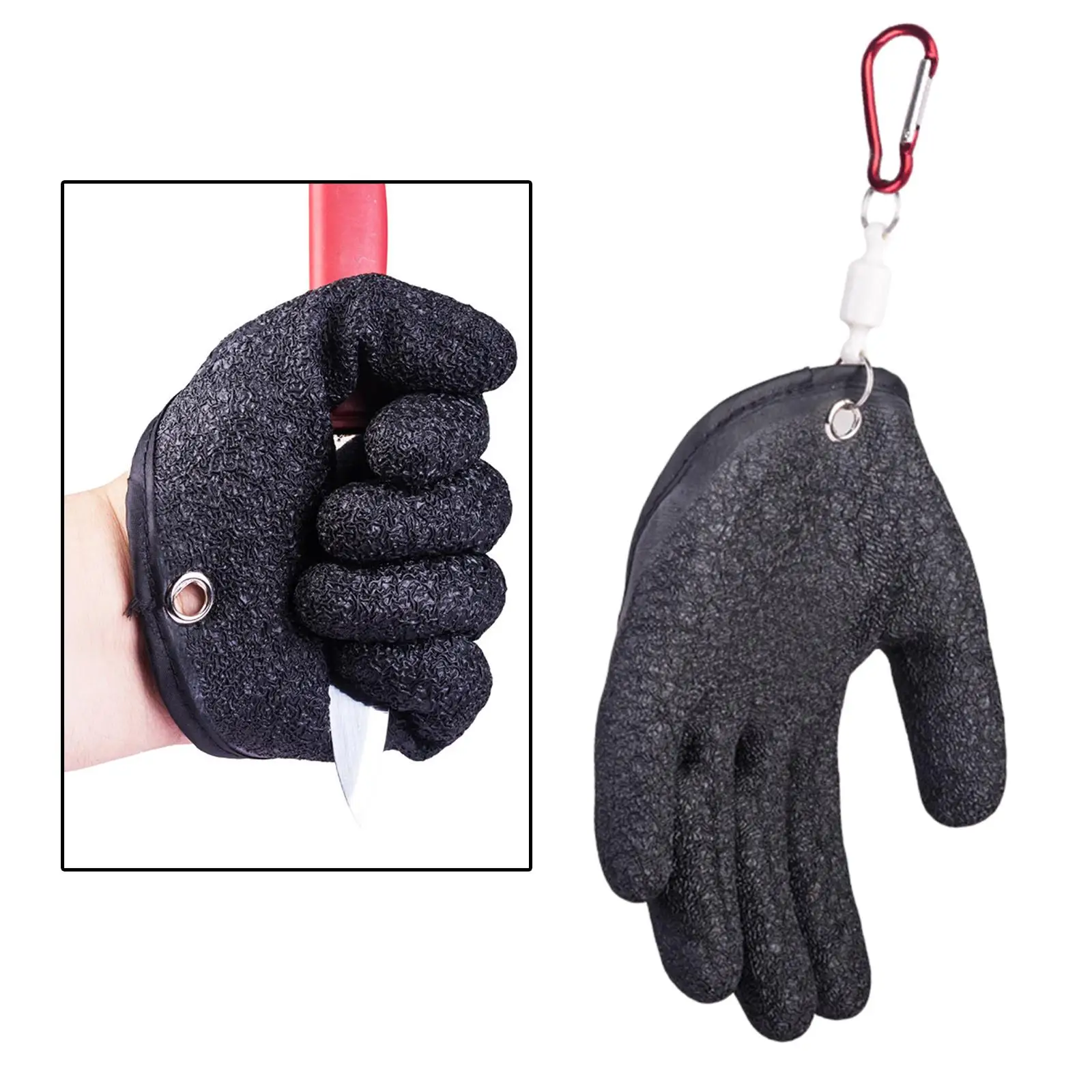 Fishing Gloves Anti-slip Wear-resistant Fishing Gloves Full Finger Durable
