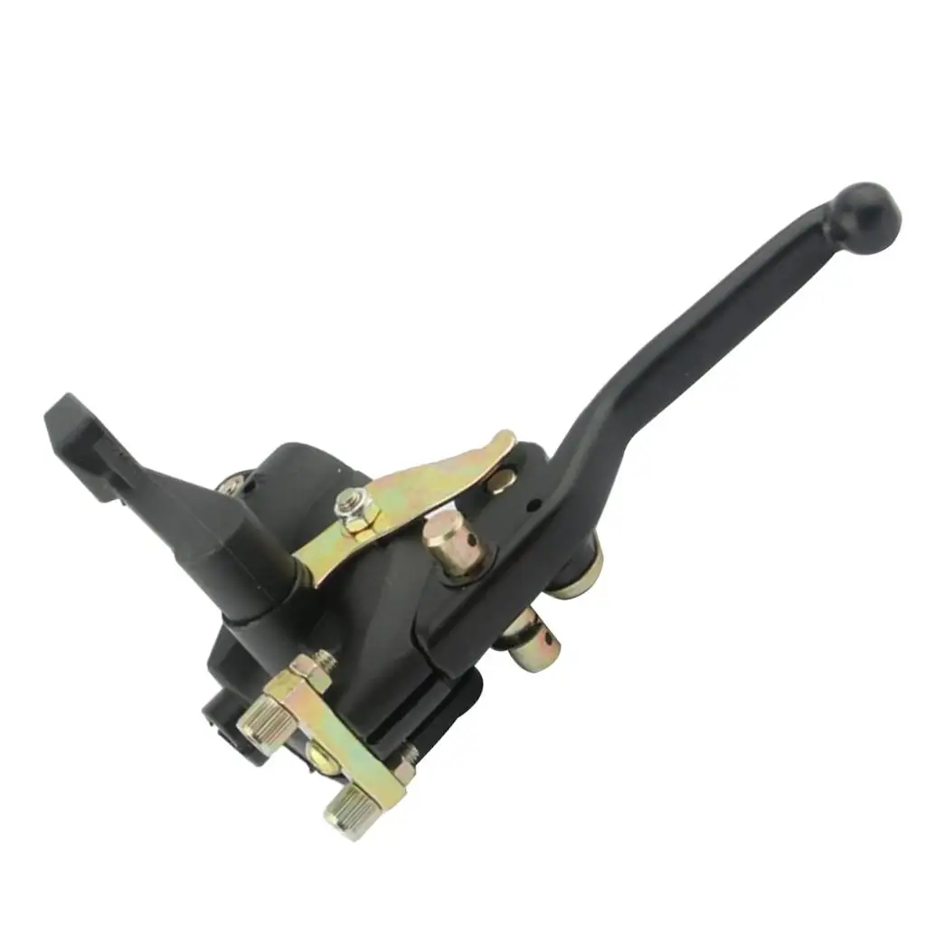 Double Brake Lever Thumb Throttle for ATV Motor Multicolor Clutch Handle