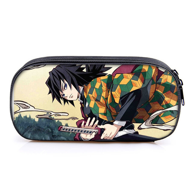 Trousse à Crayons Kpop Demon - Double Couche, Design Kawaii Anime, Parfaite Pour école, Bureau Ou Collection