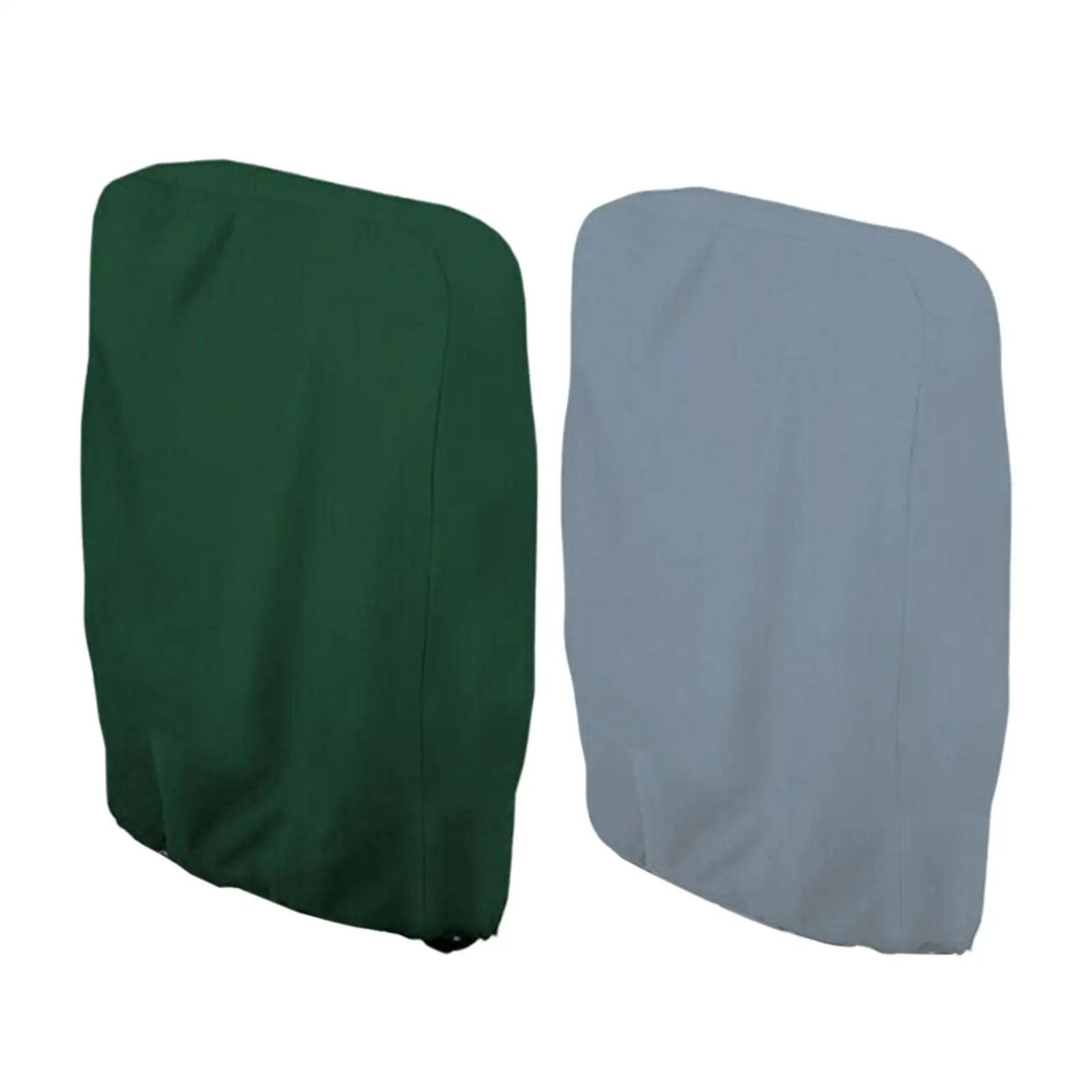 Folding Chair Cover with Storage Bag Wind Resistant Stackable for Garden