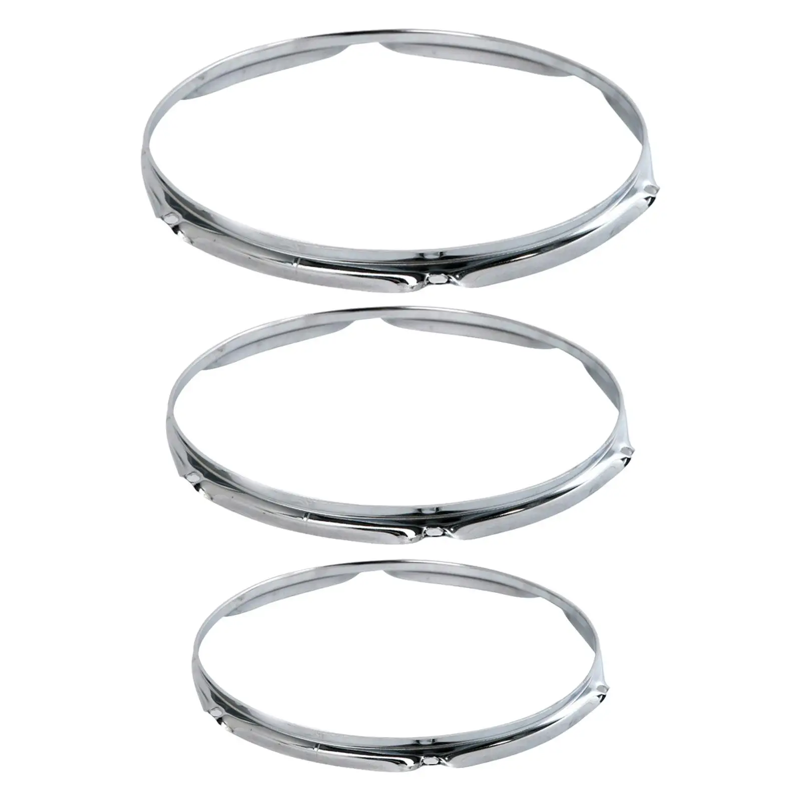 Snare Drum Batter Heavy Duty Portable Replacement Musical Accessory 6 Hole Drum Rim for Maintain Daily Use Repair Office Show