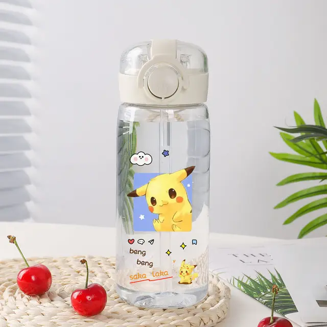 Pokemon Bouteille Réutilisable, Design Aluminium Résistant, Gourde Pikachu  pour Enfant, Bouteille D'eau, Gourde Voyage, Capacité 400 ml - L'orange :  : Bricolage