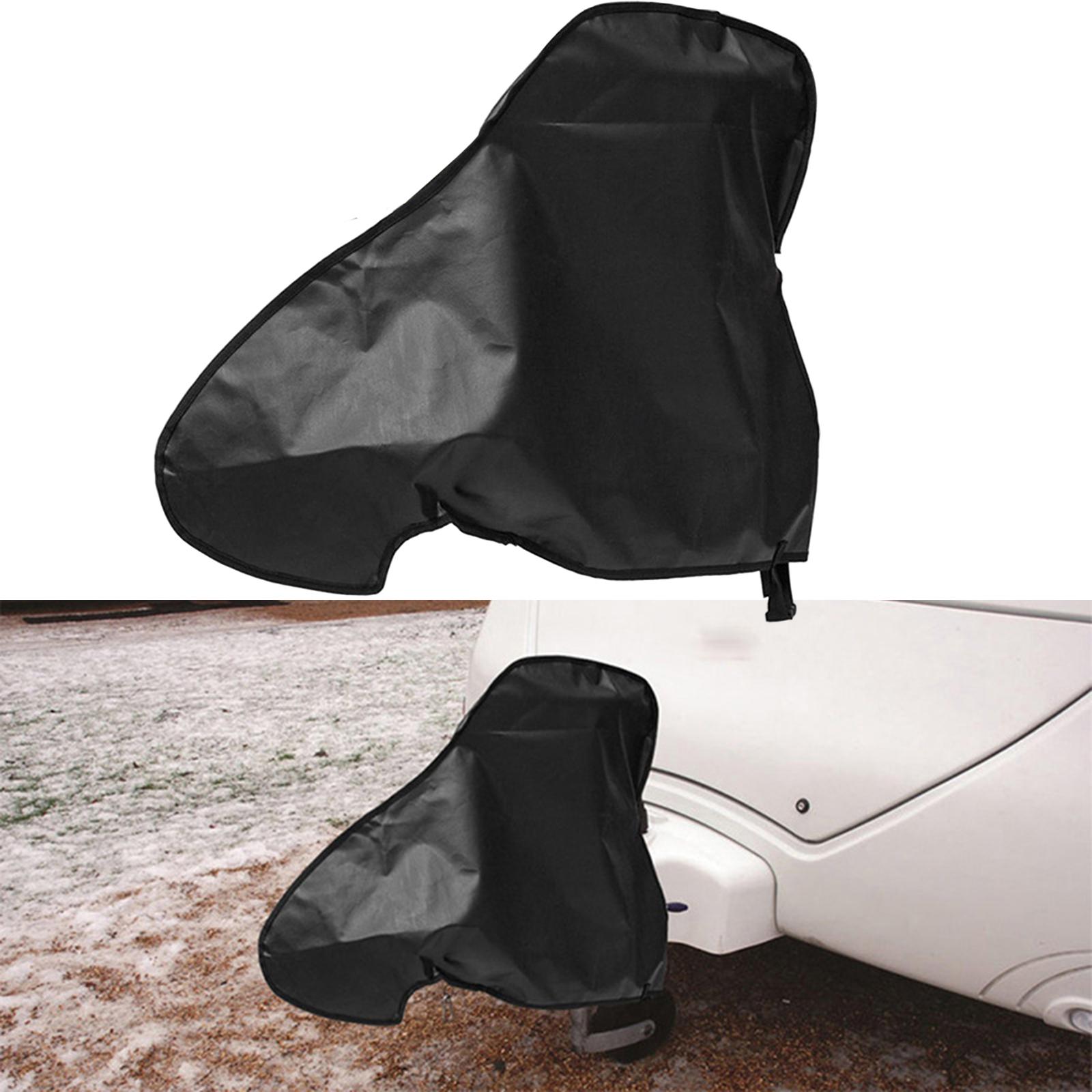 Caravan Towing Hitch Cover, RV Covers UV Blockage Protective Cover Hitch Connector Universal All Weather Protection Waterproof