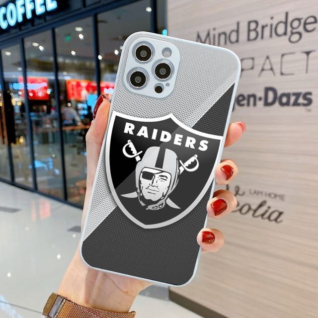 Wood Las Vegas Raiders iPhone 12 Mini Case, Custom Mahogany Wood Las Vegas  Raiders Cover