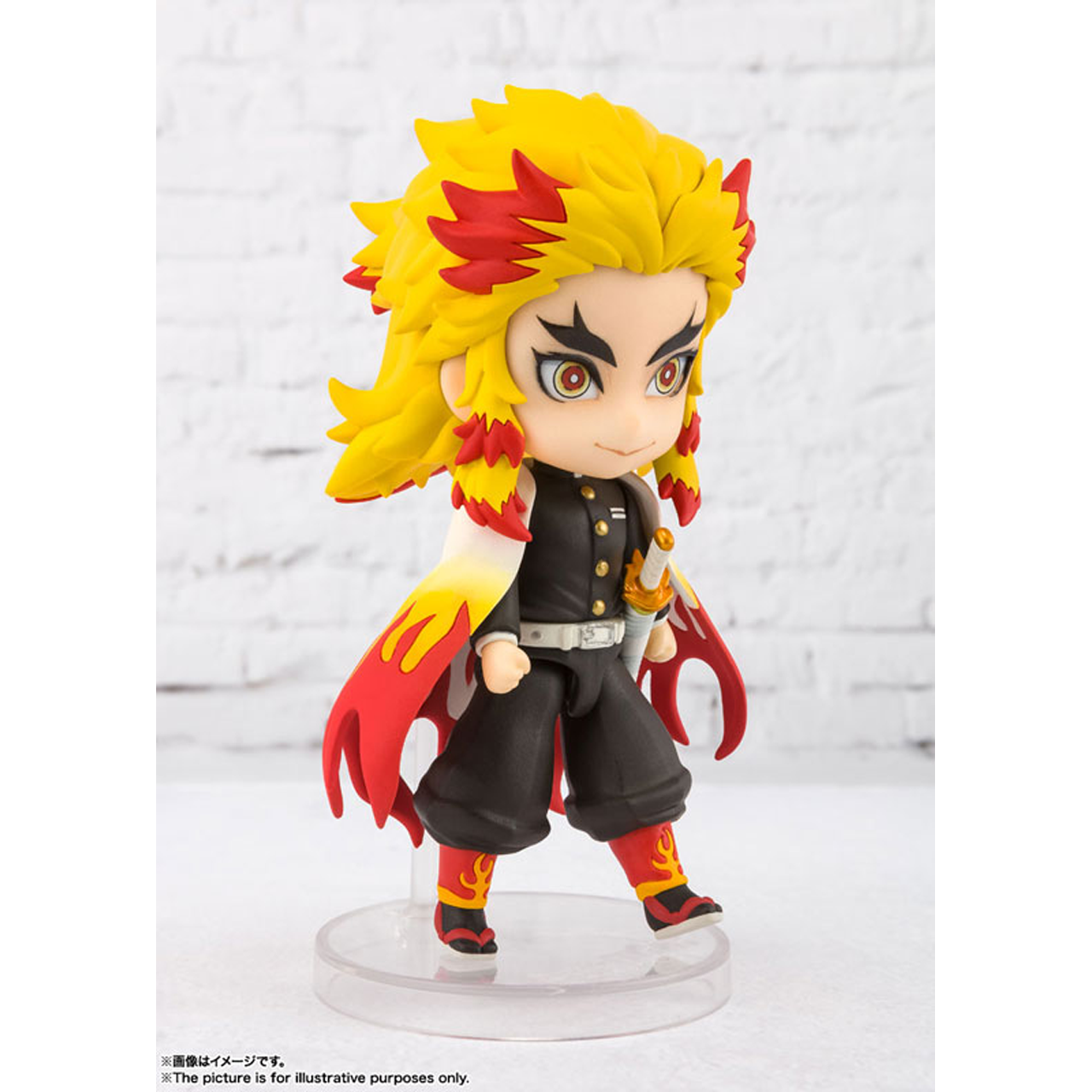 100% Оригинальные фигурки Rengoku Kyoujurou рассекающий демонов BANDAI  Spirit, аниме Модели, коллекционные игрушки, подарок для детей | AliExpress