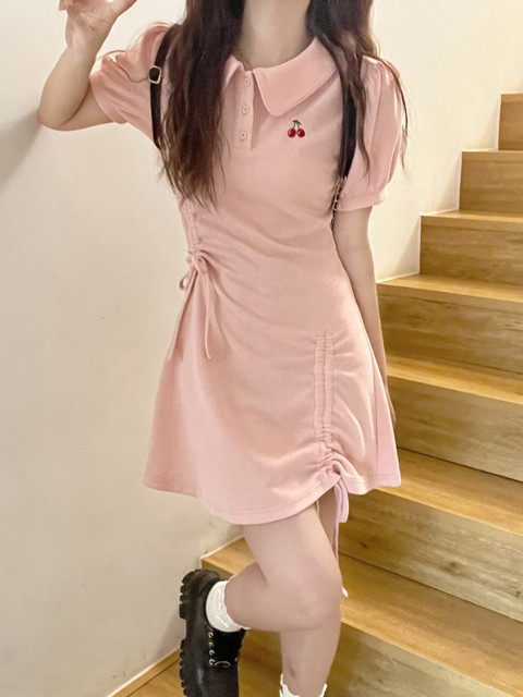 casual college short dress for girls