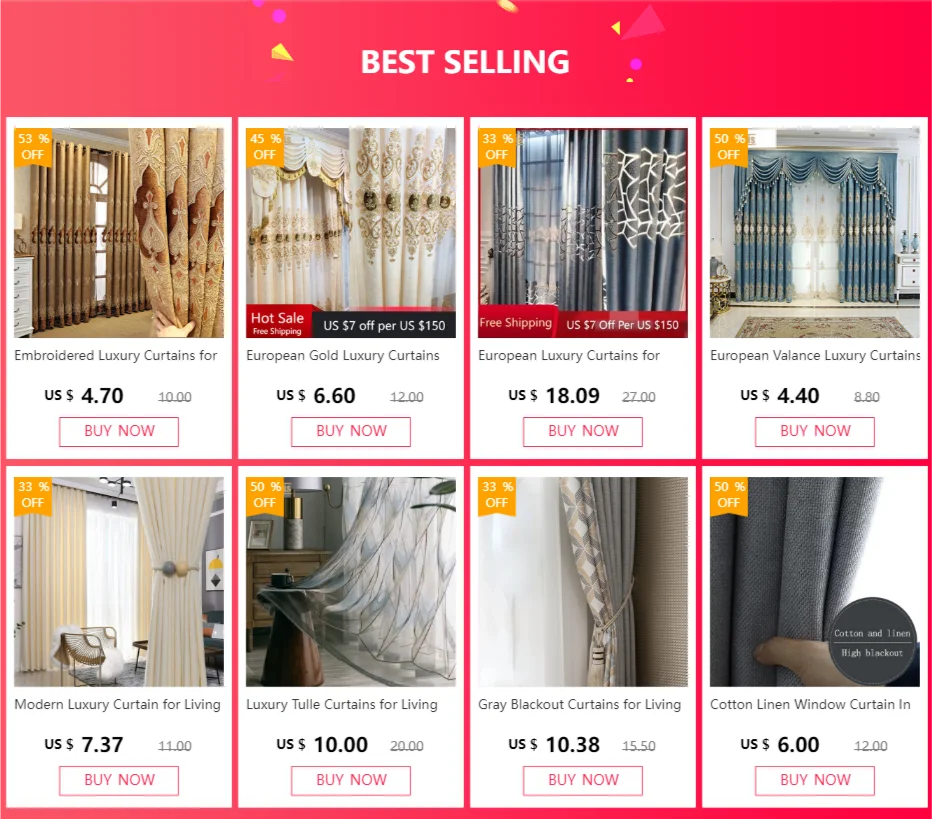 sheer curtains 2022 New Curtain for Living Room Luxury High-precision Jacquard Curtains Modern Nordic Simulation  Bedroom Window Drapes blind curtain