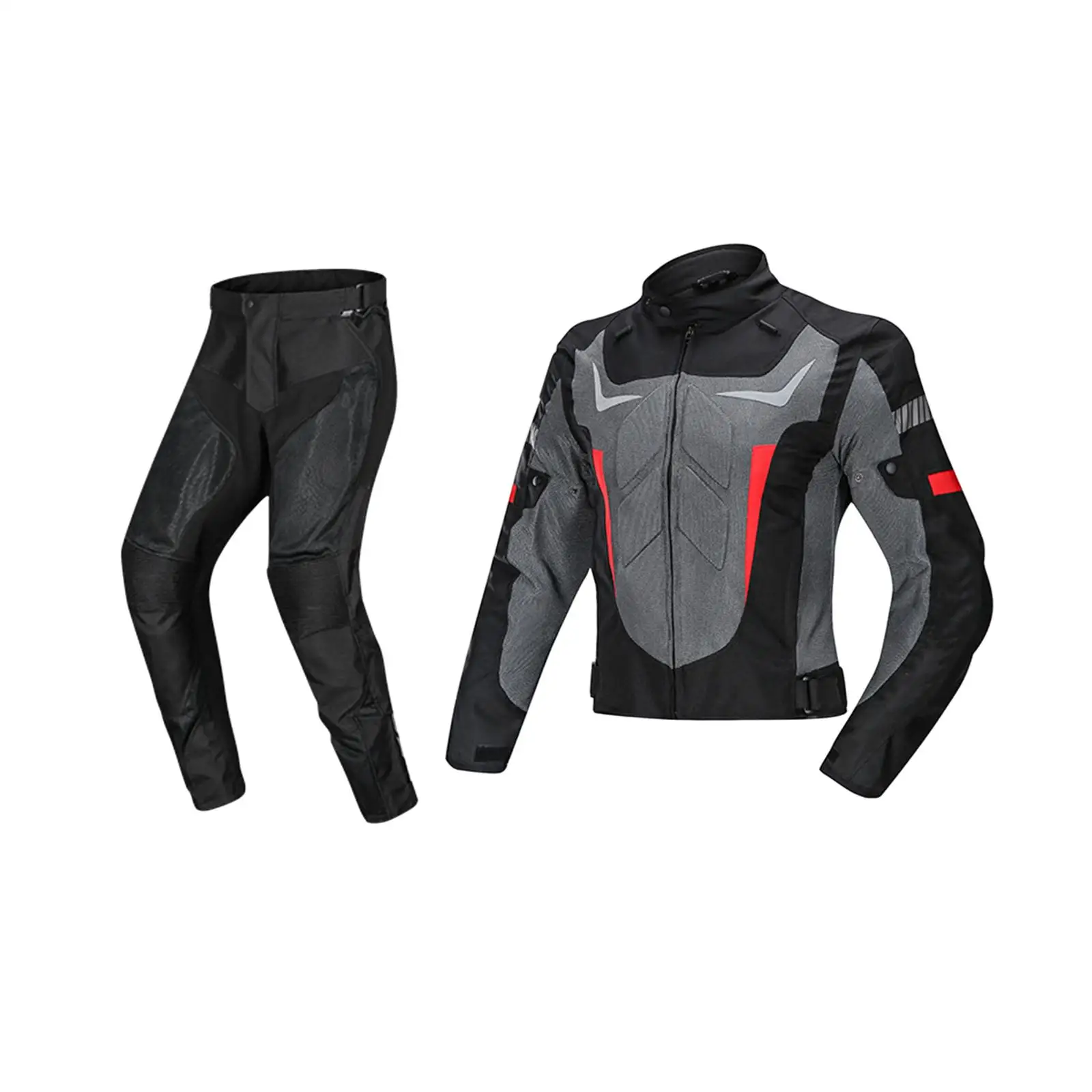 Waterproof Motorcycle Jacket Pants Racing Suit Windproof Reflective Summer Motorbike Biker Protective Pads Racing Clothes
