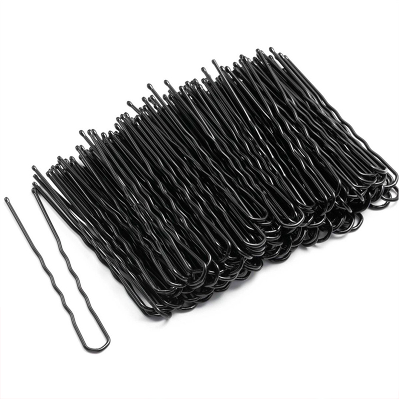 Best of 50Pcs 5 / 6 / 7cm Hairpins Black Color U Shaped Alloy Waved Hair Clip For Women Bridal Hairstyle Body Pin Girls Styling Accessories Reviews & Tips