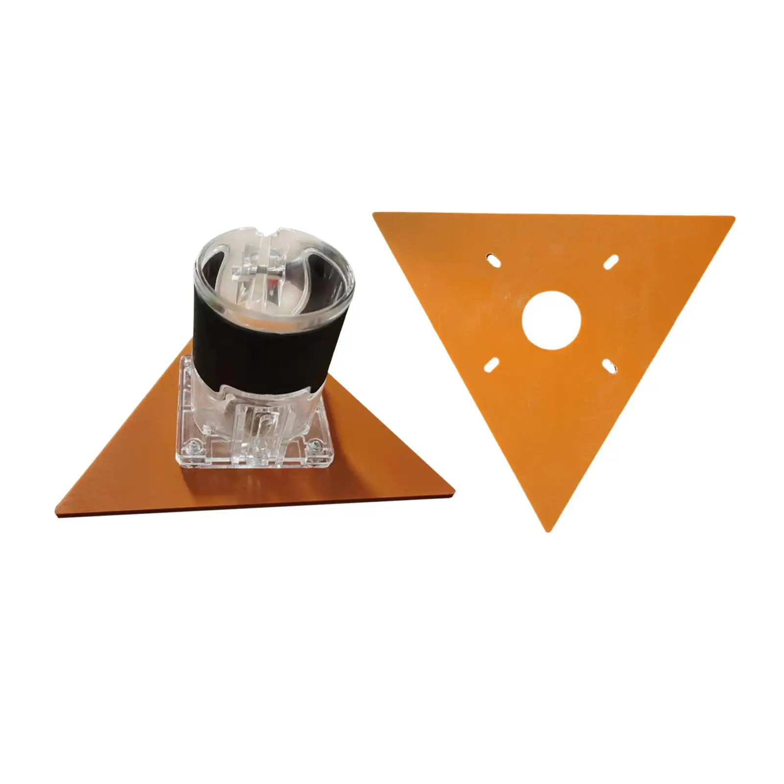 Trimming Machine Triangle Board Engraving Milling Slotting Triangle Cutting Jig for Woodworking Metalworking Supplies Parts