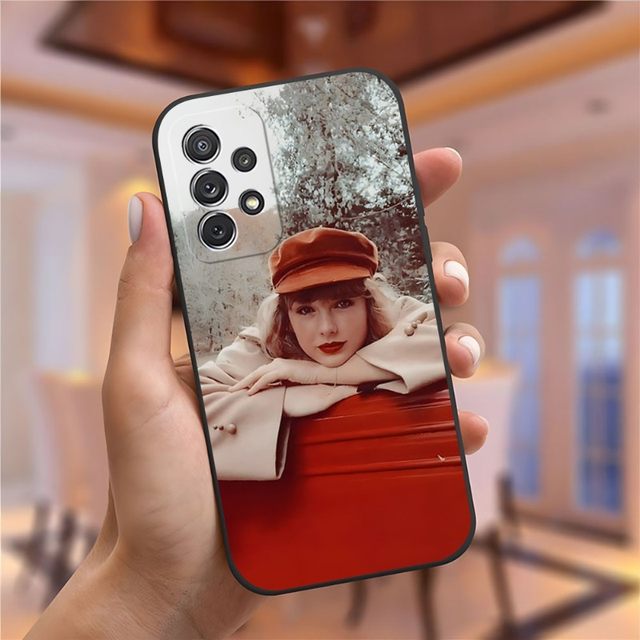 Taylor-Swift Singer Phone Case For Samsung Galaxy S 23 22 21 20 10 9 8 7 6  Plus Ultra 5G Edge lite Transparent Soft Cover - AliExpress