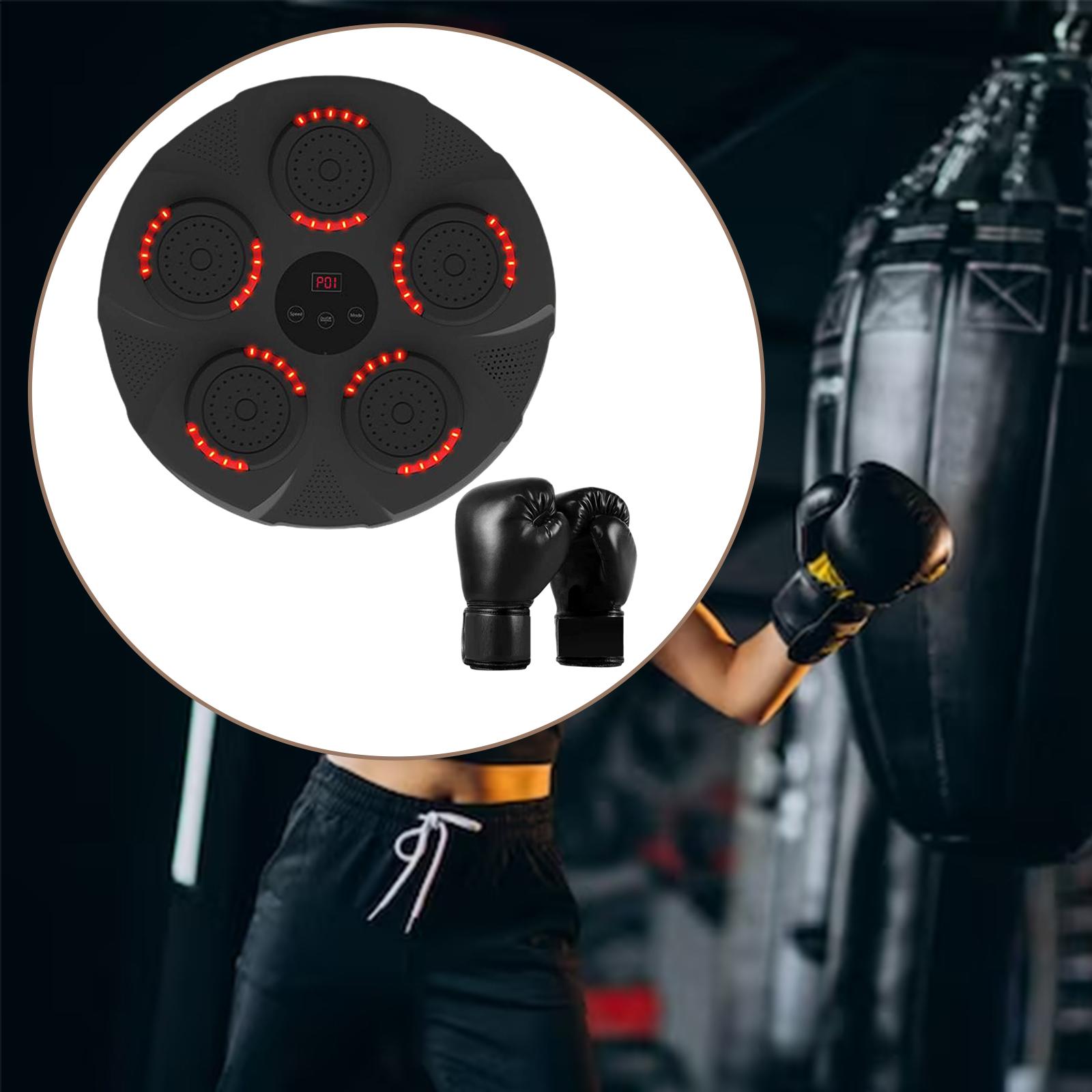 Music Boxing Training Machine Competitions Game Electronic Wall Target