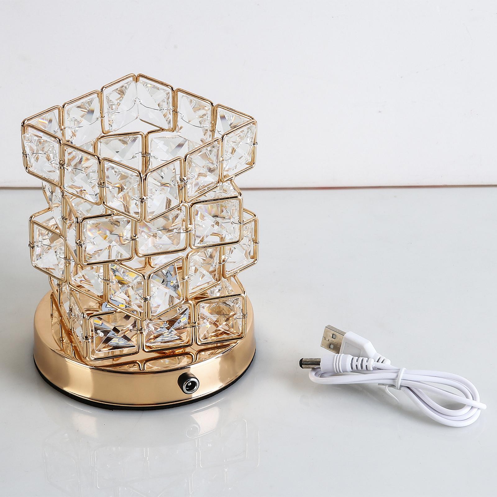 Modern Table Lamp Desk Decorative Romantic Light Luxury Night Light for Home Decoration Bedroom