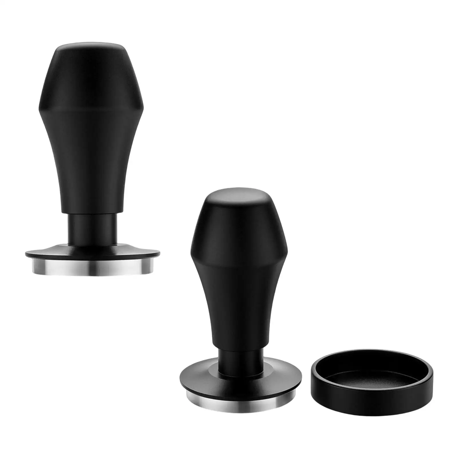 Professional Coffee Hand Tamper Coffee Bean Pressing Tool Reusable Calibrated Stainless Steel Espresso Tamper for Office Home
