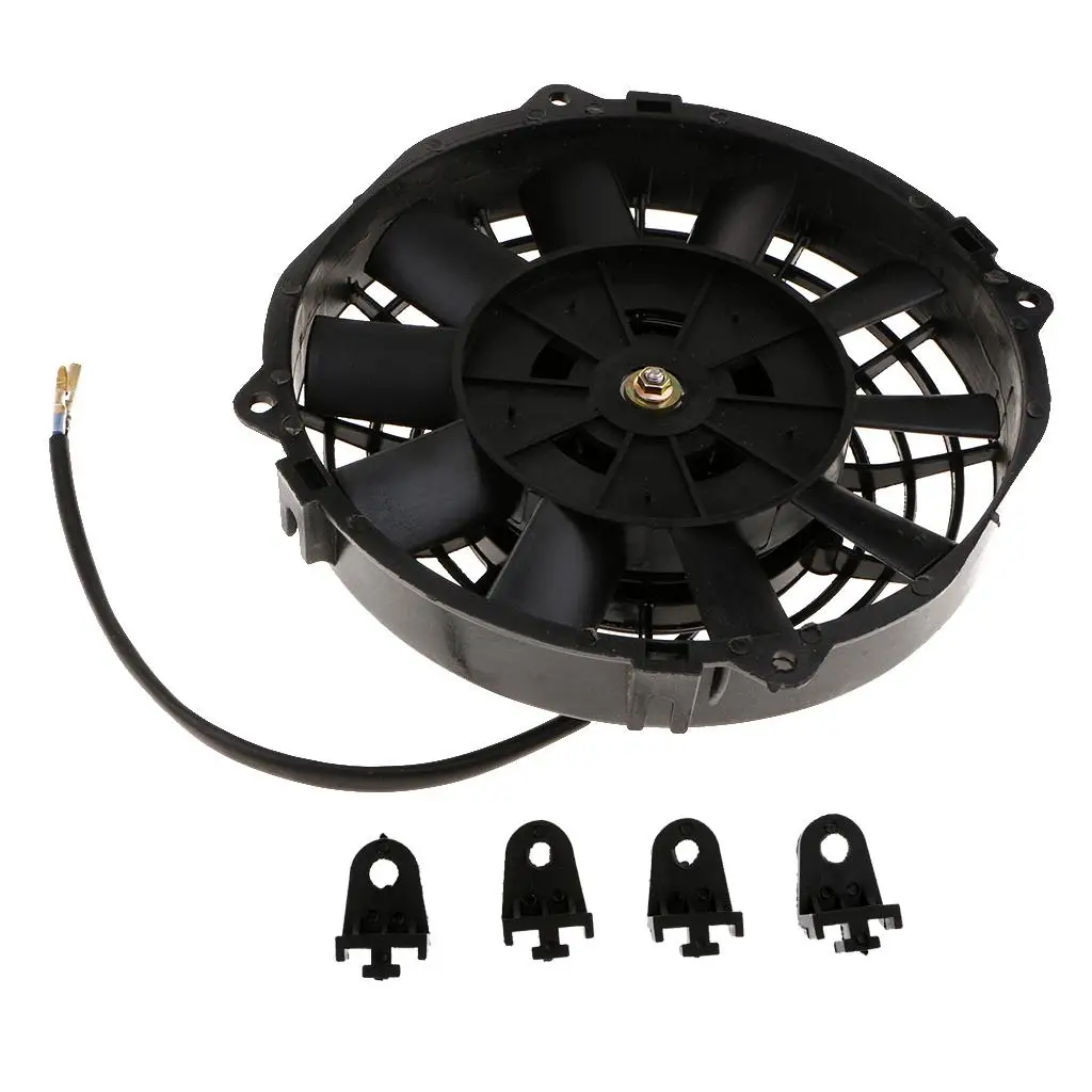 8`` Car Motorcycle Electric Radiator Cooling Fan Heat Dissipation 80W 12V