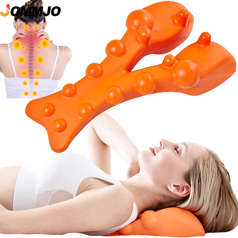 Best of Neck Shoulder Stretcher Relaxer Acupressure For TMJ Relief, Massage Pillow For Pain Relief Cervical Spine Alignment, ShoulderBlade Reviews & Tips