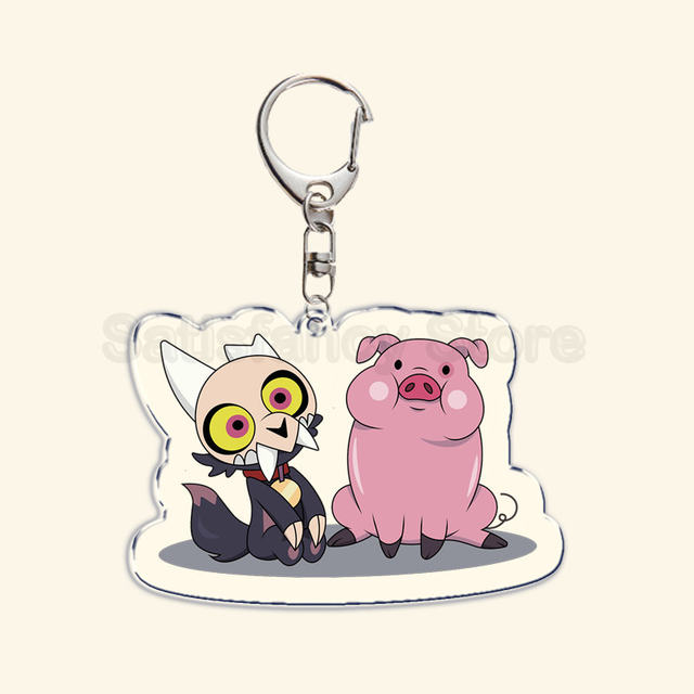 The Owl House Possessed Hunter Two Sided Acrylic Keychain 