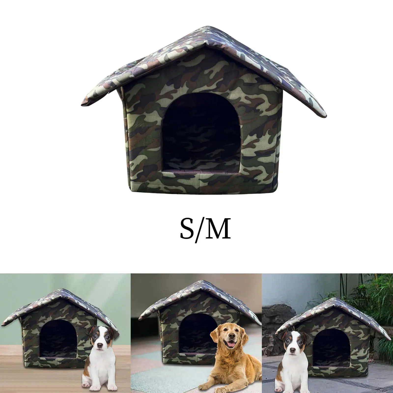 Outdoor Waterproof Cat House Thickened Small Dog Kennel Stray Cat Nest