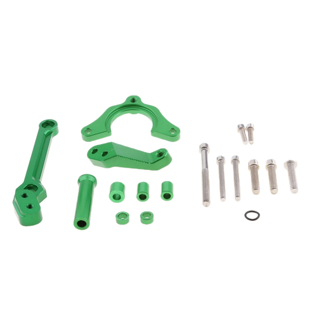 Motorbike CNC Steering Damper Mounting Kits Brackets For  Z900 13-15