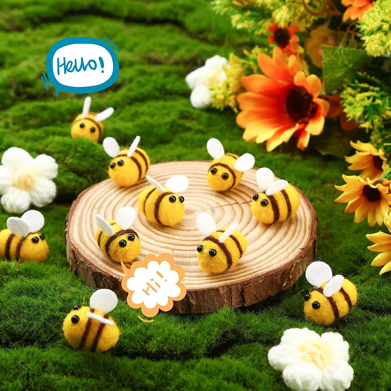 Делаем поделки пчёл с детьми разных возрастов