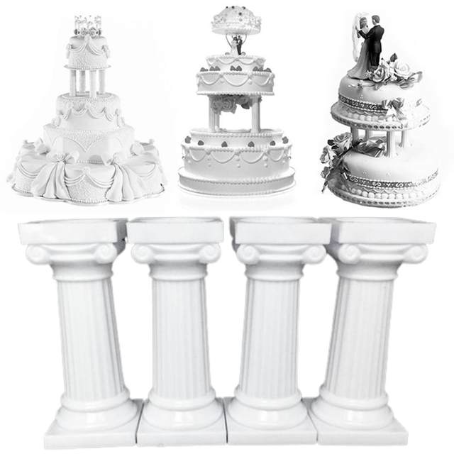 CAKE STAND/CAKE PILLAR PLASTIC 5PCS | Shopee Malaysia