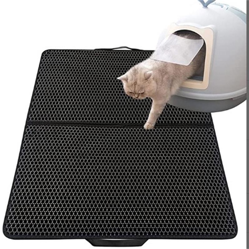 Title 9, Cat Litter Mat With Gift Double Layer Waterproo...