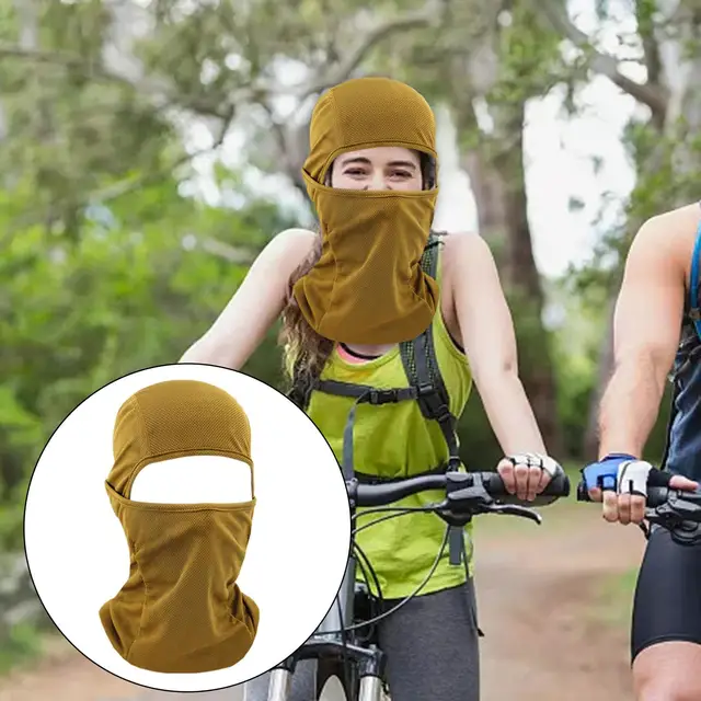 Lightweight Full Face Mask Balaclava Head Cover Windproof for