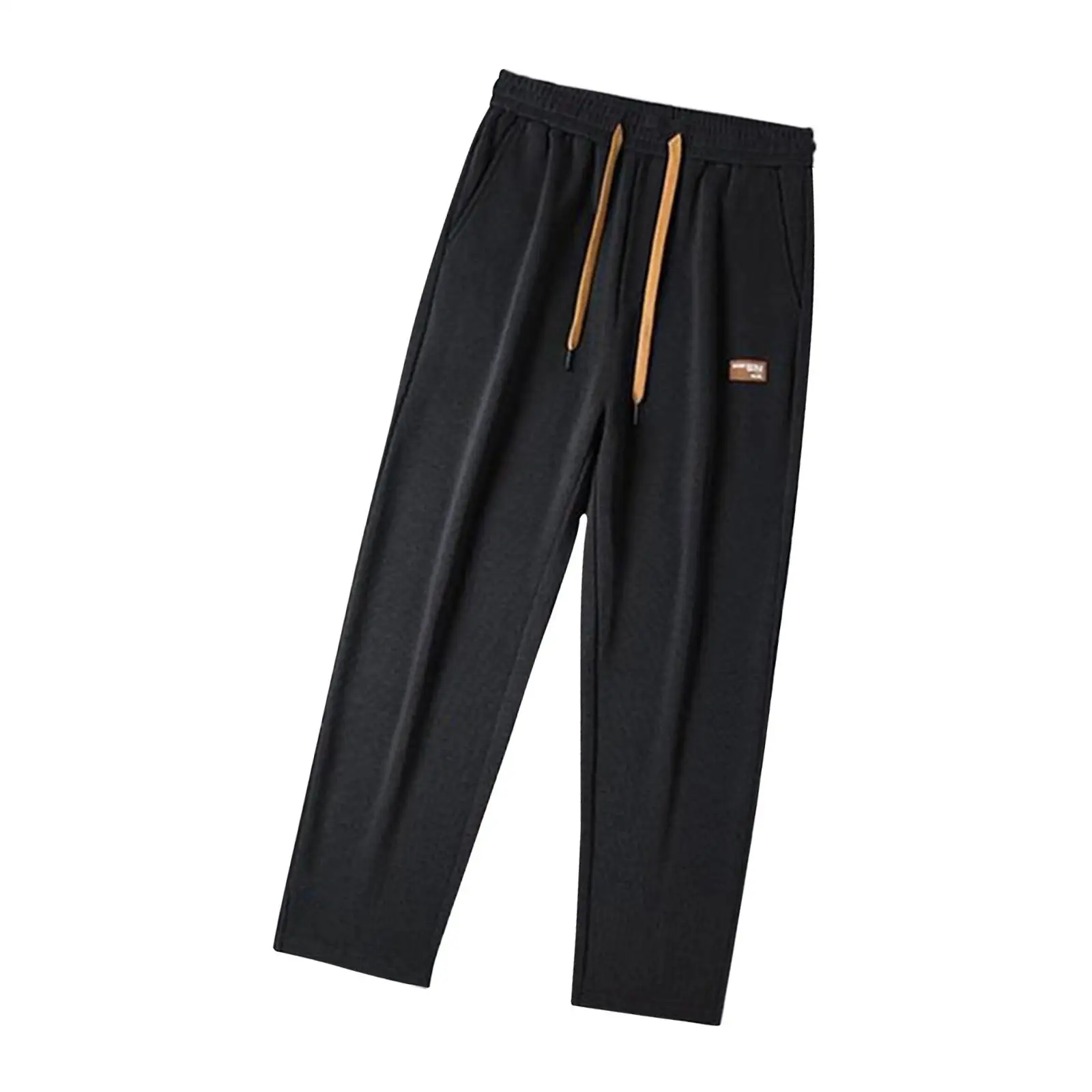 Men Sweatpants Trousers Loose Fit Sports Casual with Pockets Straight Pants for Running Cycling Jogging Hiking Driving
