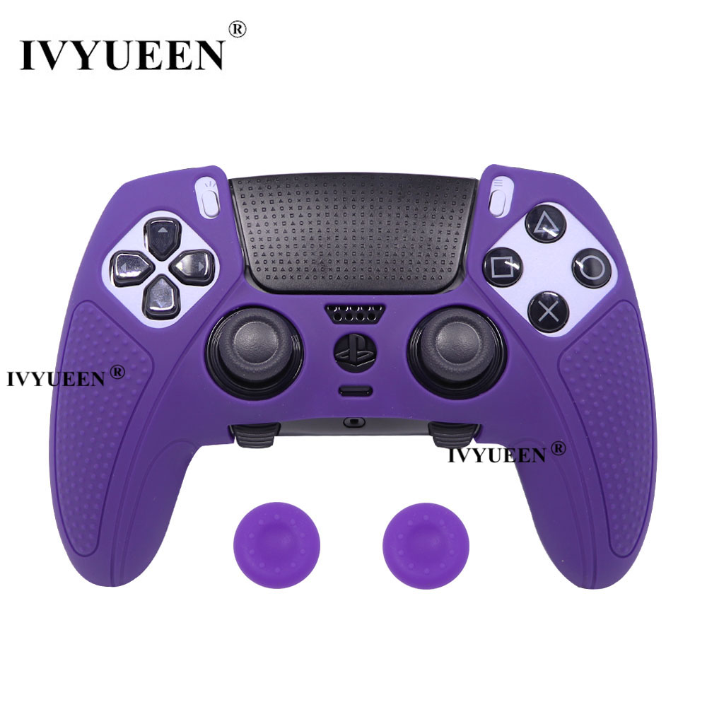 IVYUEEN Anti-Rutsch-Schutzhülle für PlayStation 5, PS5, DualSense Edge Controller, weiche Gummi-Silikonhülle, Griffabdeckung – Detail 13