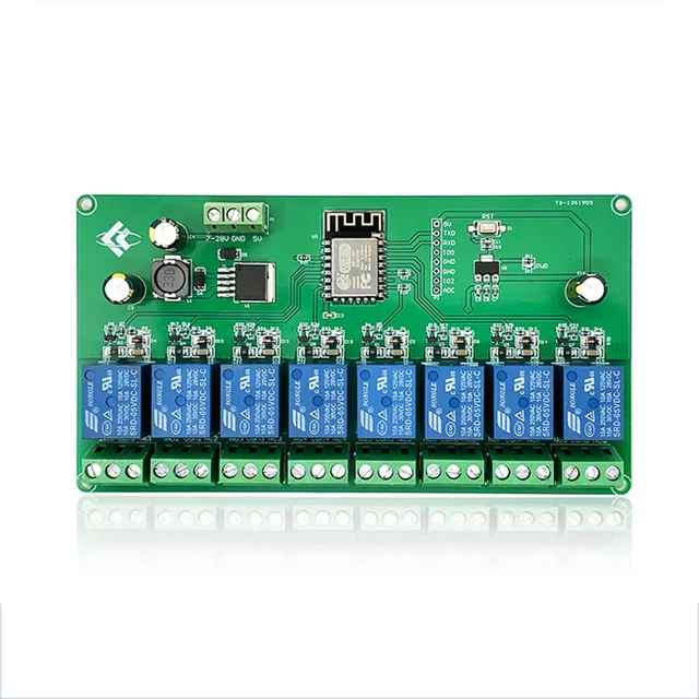Smart Relay 16-Channel Board For ESP32 - Control Lights, Sockets & More ...