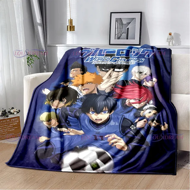 Isagi Yoichi Blue Lock Meta Vision Anime Blanket