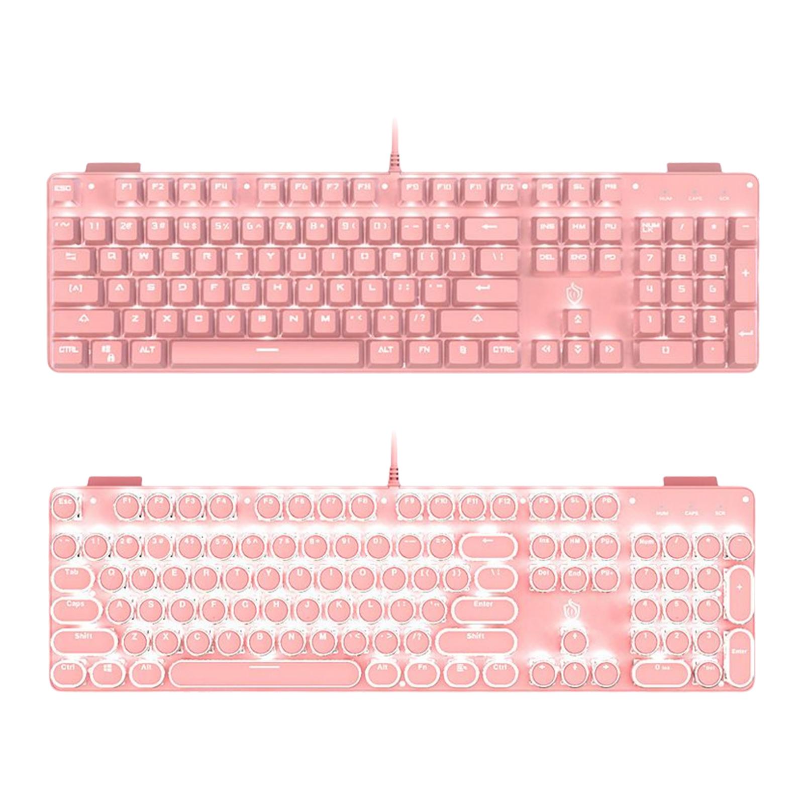 soft pink keyboard