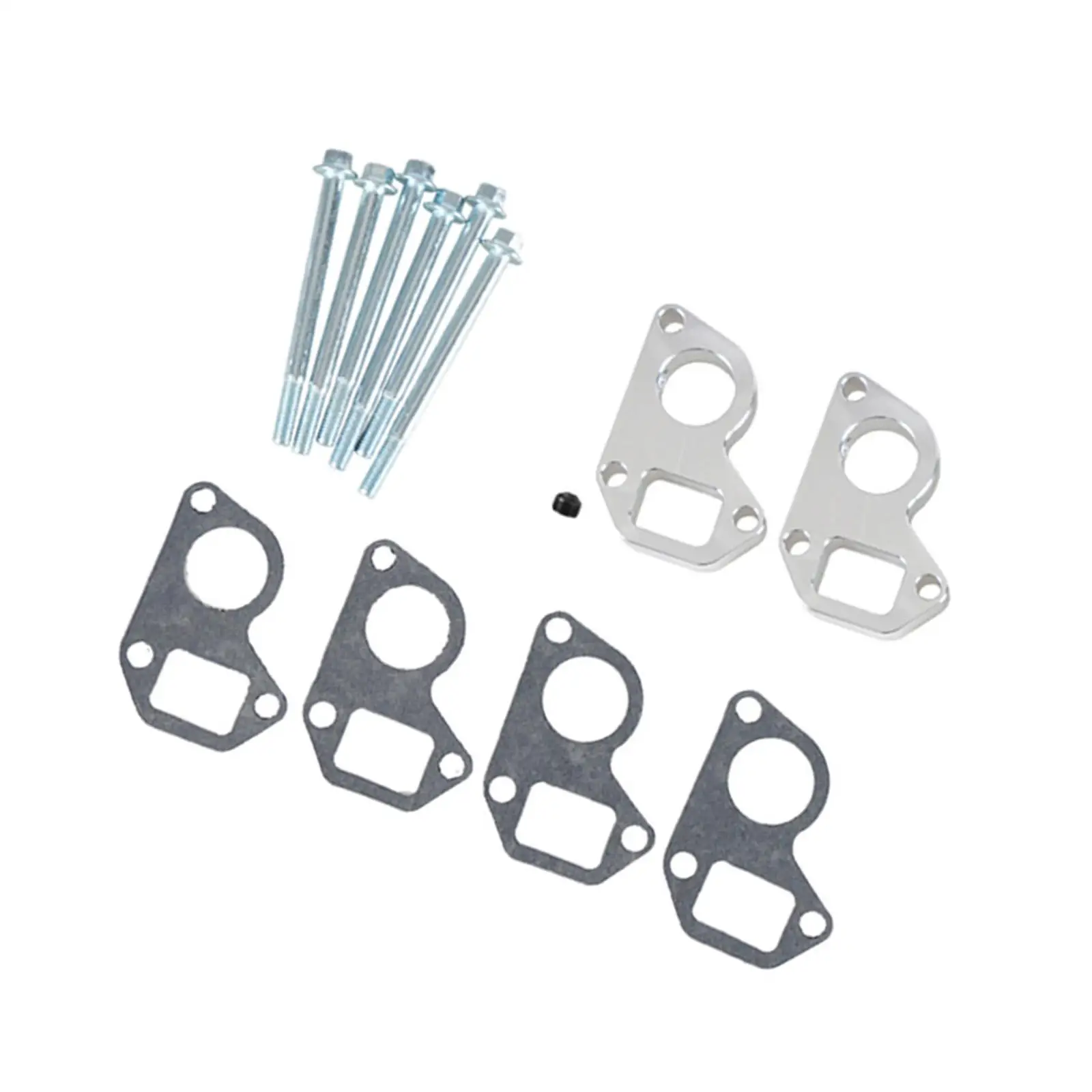 LS Water Pump Spacers Kit Aluminum Alloy Professional Water Pump Spacer Adapter Swap Kit for Camaro LS1 to Truck LS LS2 Lq9