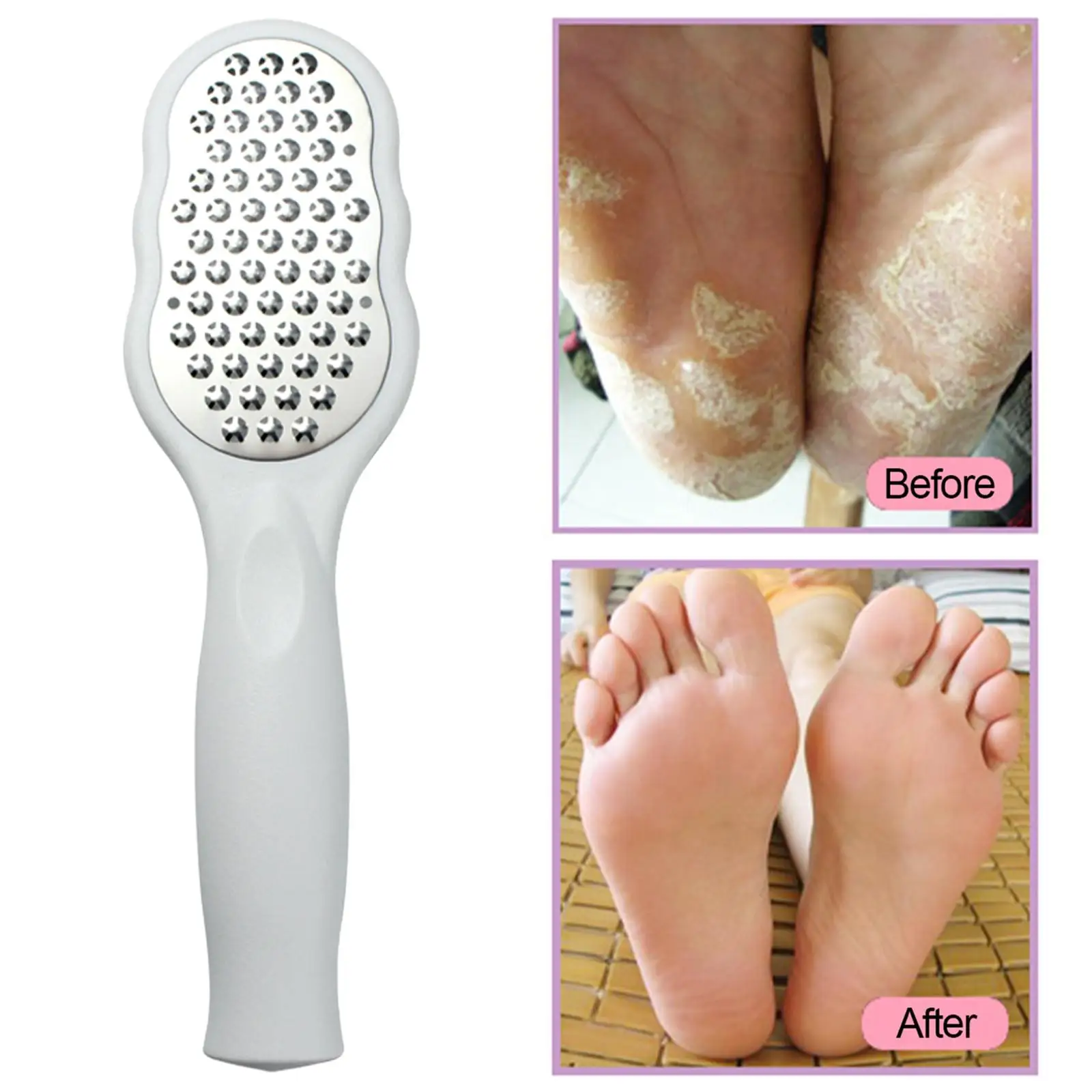 Foot files Stainless Steel Large Plate Pedicure Tools Foot Rasp for Callus