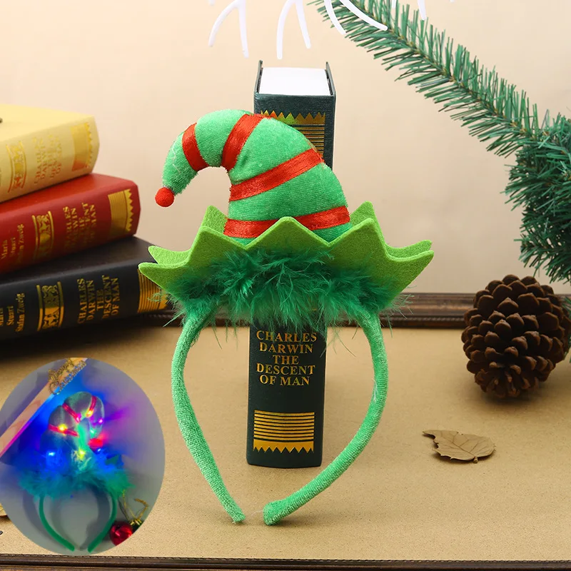 Description Picture 3 of itemCreative Christmas Elf Headband Christmas Party Decorations Party Cosplay Decorative Headwear