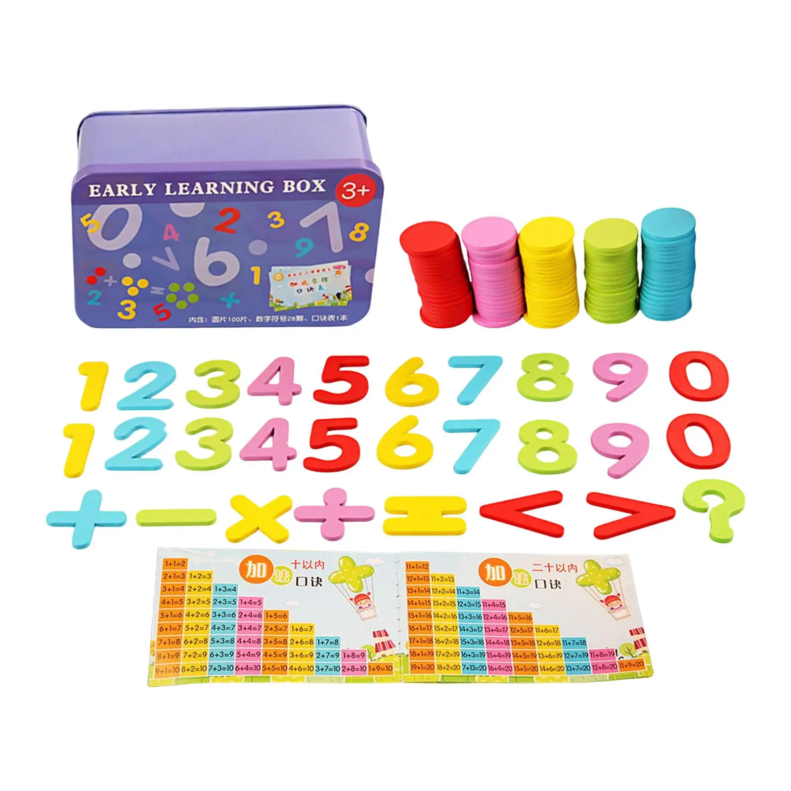 Math Learning Toy Educational Game Toy Mathematical for Games Home Preschool