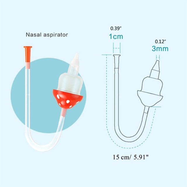 Infantili del bambino di Aspirazione Nasale Muco Cleaner Bocca Del Bambino  Catetere di Aspirazione Bambini Aspiratore Nasale Pulizia Ventosa Naso  Strumento di Pulizia