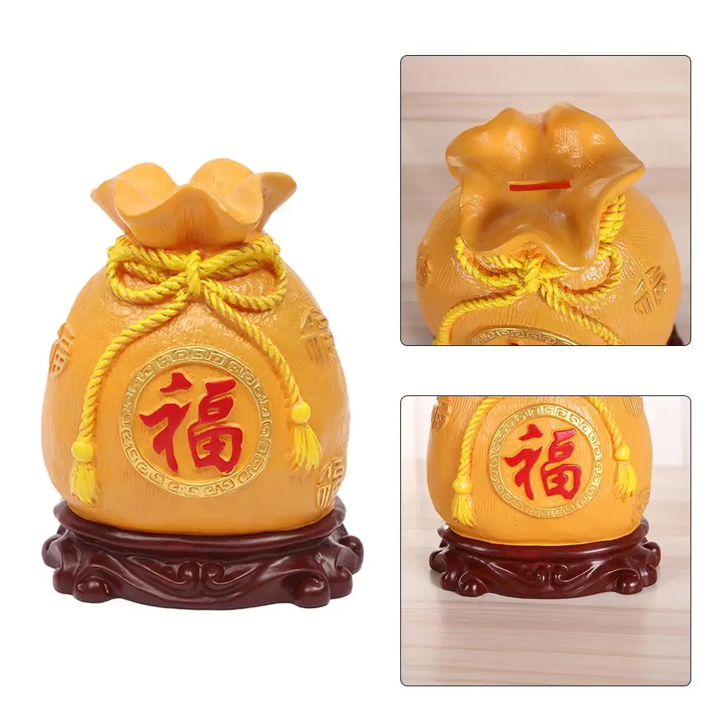   Figurine  Shape Box Feng Shui Crafts for Collectible Photography Props Saving  Showcase