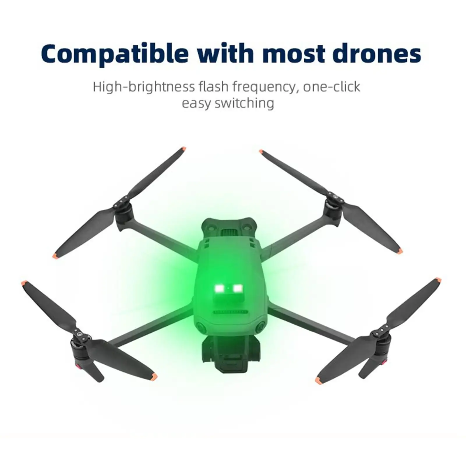 Universal Drone Strobe Light 6 Lights Color Mini Anti-Collision USB Chargeable Lighting for DJI Mavic 3 All Drones Accessories