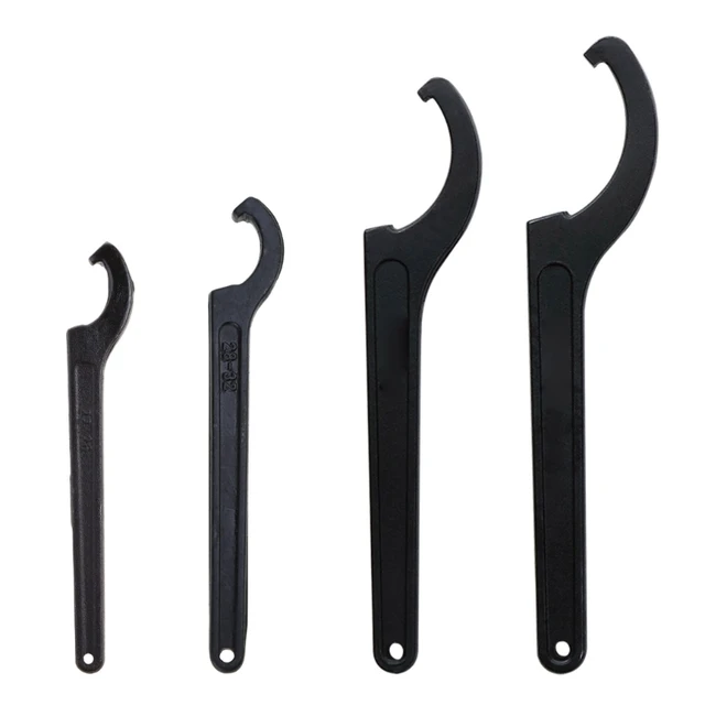 Round Nut Hook Spanner Mill Holder Half Moon Wrench 22-26 28-32 34-36 38-42  - AliExpress