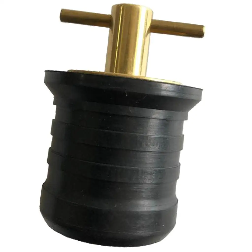 Marine 1 1 / 4inch Brass Snap Plug, Snap Tite Boot Bailer Plug And Bailer