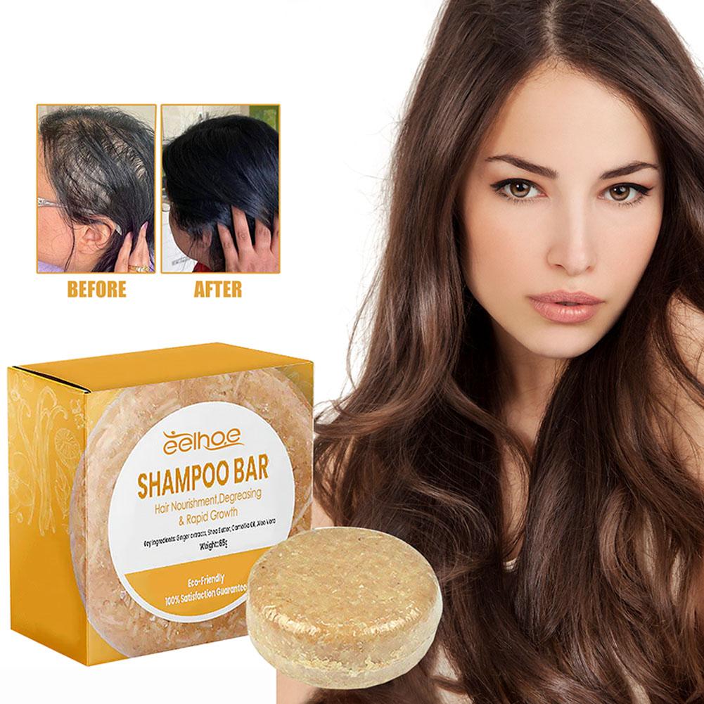 Best of Ginger Soap Anti Hair Loss Soap Repair Scalp Nourishing Brighten Thick Hair Care Prevent Hair Loss Shampoo Bar 65g Reviews & Tips - Image 2