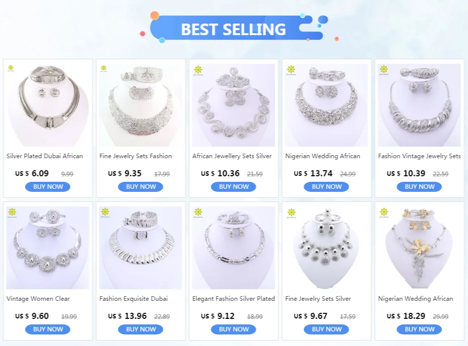 Free Shipping 2022 Leaves Shape Silver Plated Clear Crystal Jewelry Set New Fashion Wedding Bridal African Costume Jewelry Sets