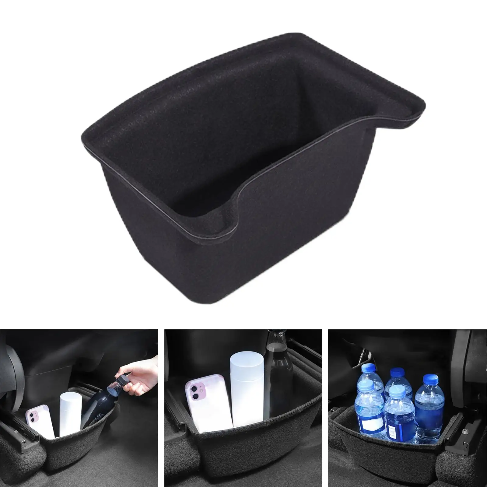 Centre Console Organizer Flocked Organizer Tray Fits for  2021