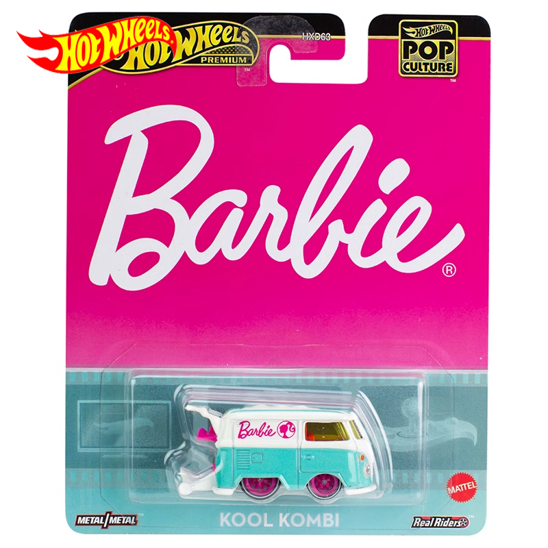 Hot Wheels Barbie KOOL Kombi Carro Premium 1:64 Original