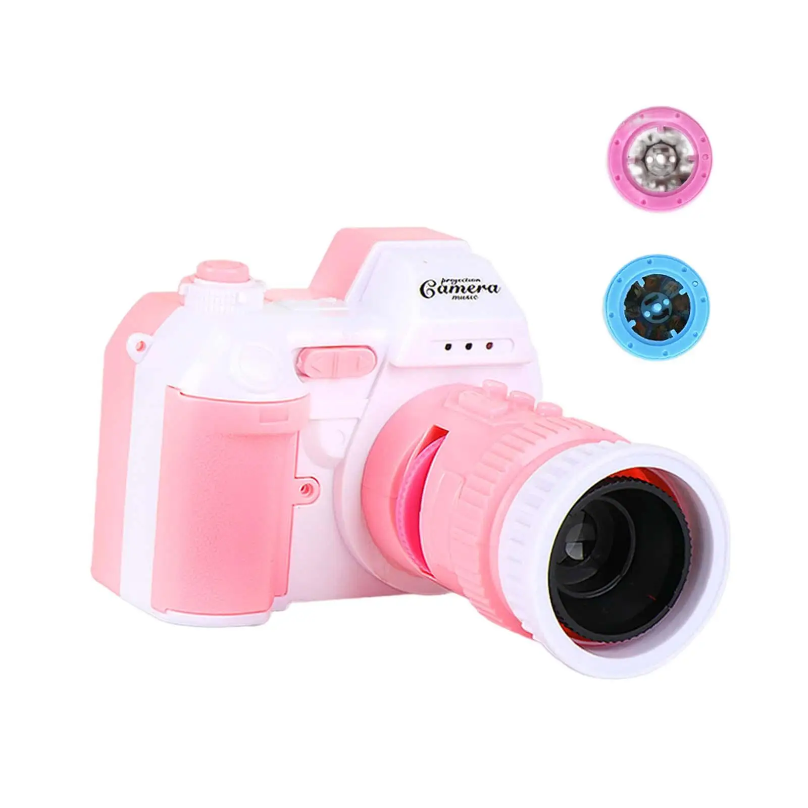 Projection Camera Toy Early Learning with Lights and Music for Holiday Kindergarten Prize Children Day Age 3-10 Years Old