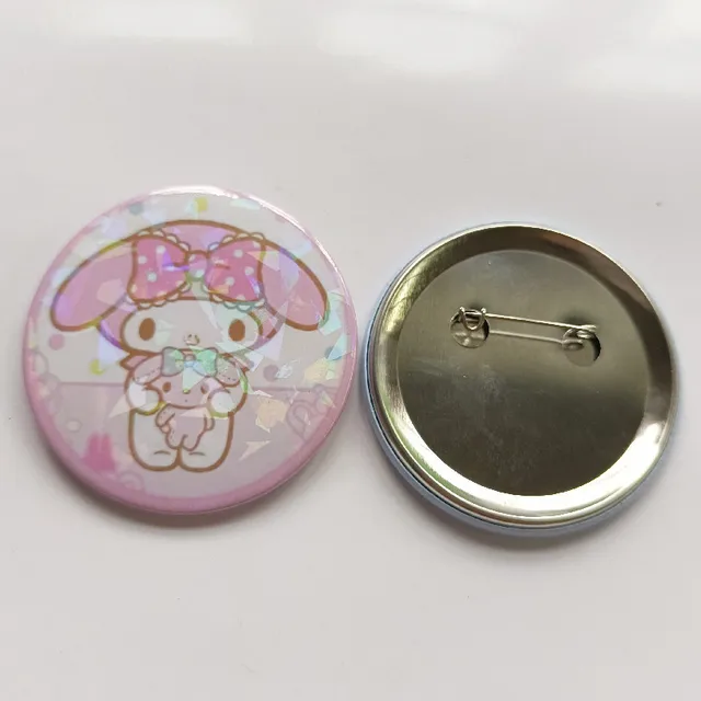 Button Hello Kitty and friend ( Sanrio ) Brooch Tinplate badge