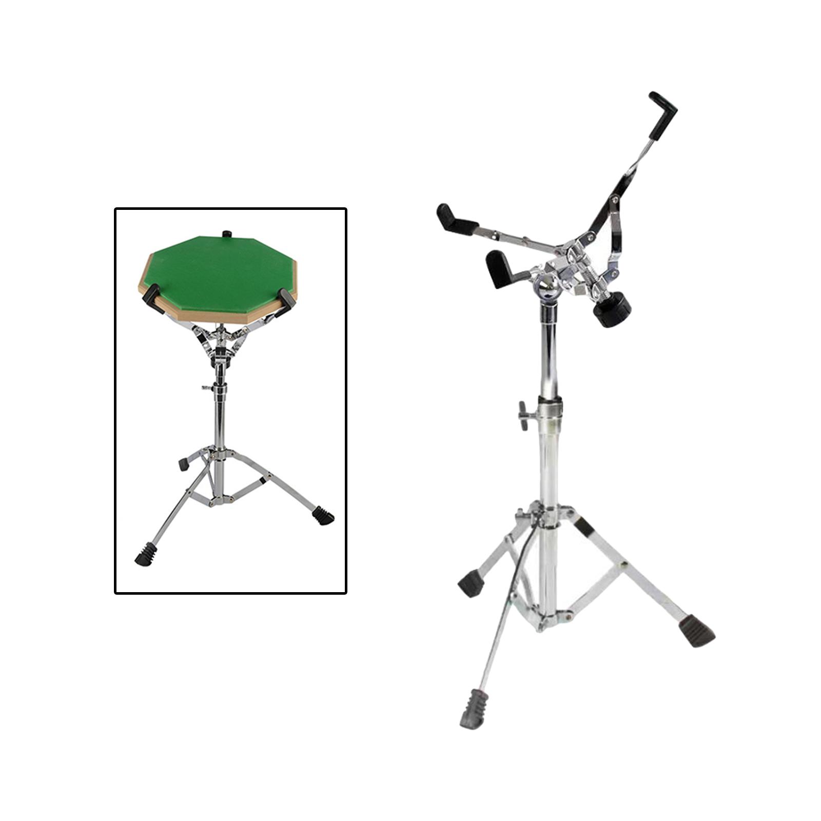 Professional Snare Drum Stand Instrument Holder Stable Tripod Triangle